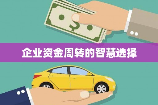 阳朔企业资金周转的智慧选择