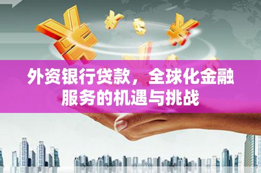 阳朔外资银行贷款，全球化金融服务的机遇与挑战
