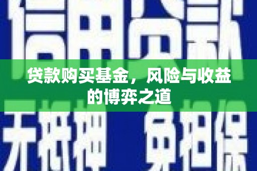 阳朔贷款购买基金，风险与收益的博弈之道