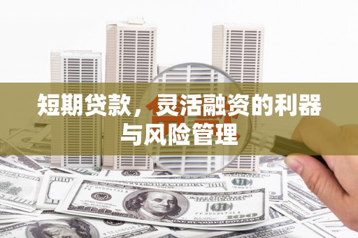 阳朔短期贷款，灵活融资的利器与风险管理