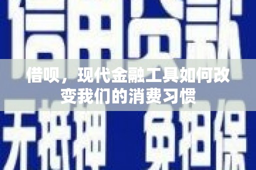 阳朔借呗，现代金融工具如何改变我们的消费习惯