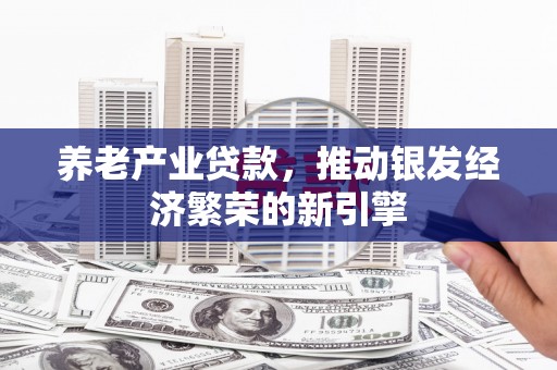 阳朔养老产业贷款，推动银发经济繁荣的新引擎