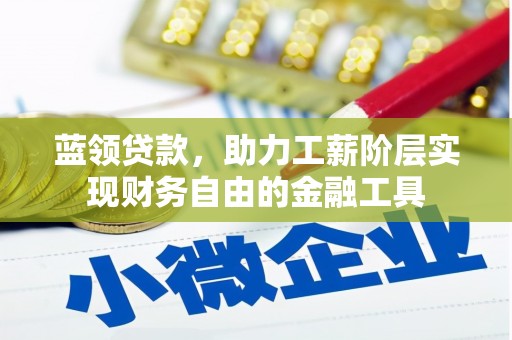 阳朔蓝领贷款，助力工薪阶层实现财务自由的金融工具