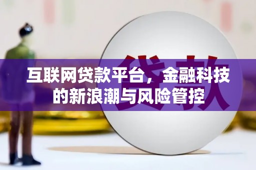 阳朔互联网贷款平台，金融科技的新浪潮与风险管控